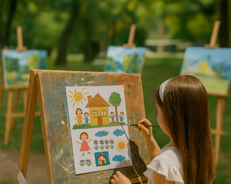 A Grand Gathering of Young Creators at Friendship Park