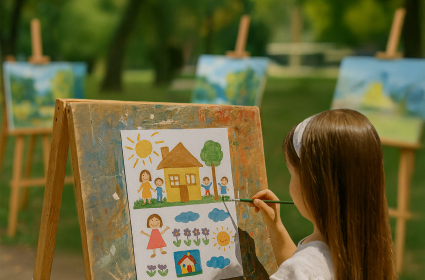 A Grand Gathering of Young Creators at Friendship Park